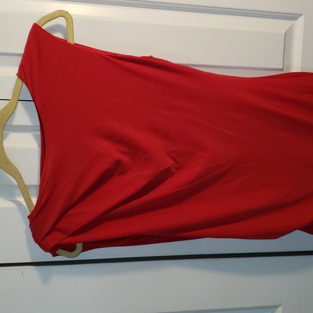 New red dress DKNYC brand